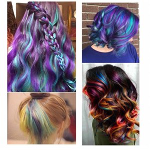 tizas para el pelo